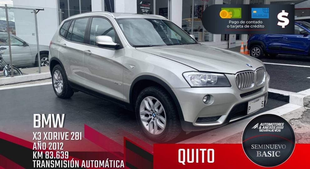 BMW X3 Xdrive 28i 2012 Quito