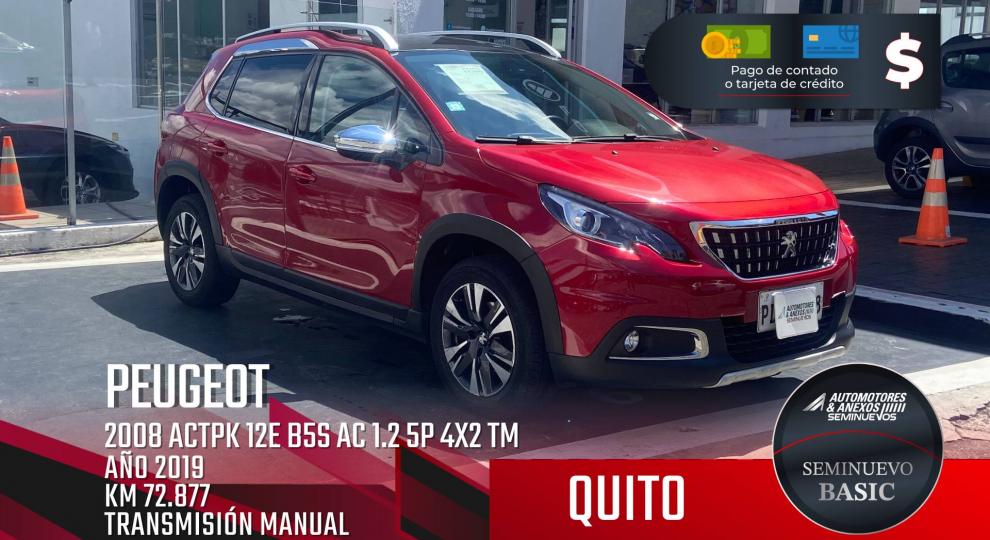 Peugeot 2008 ACT 2019 Quito