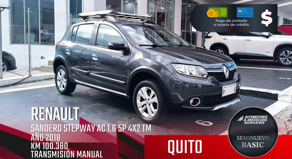Renault Sandero Stepway 2018 Quito