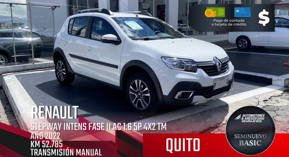 Renault STEPWAY INTENS FASE II 2022 Quito