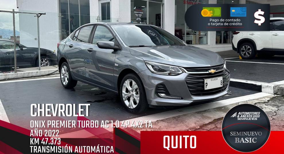 Chevrolet ONIX PREMIER 2022 Quito