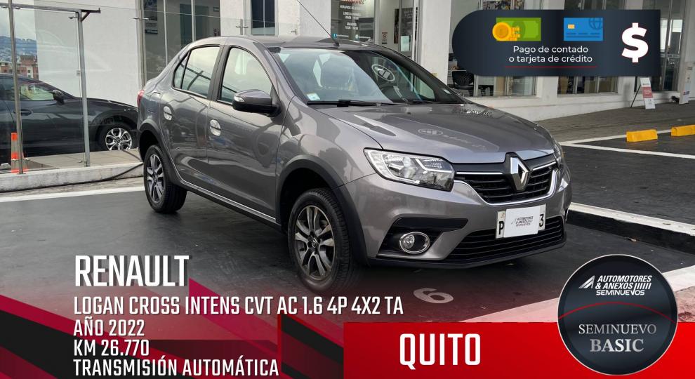 Renault LOGAN CROSS INTENS 2022 Quito