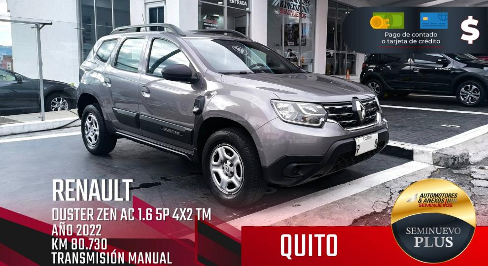 Renault Duster 1.6 2022 Quito