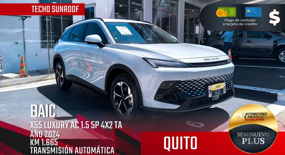 Baic X55 LUXURY 2024 Quito