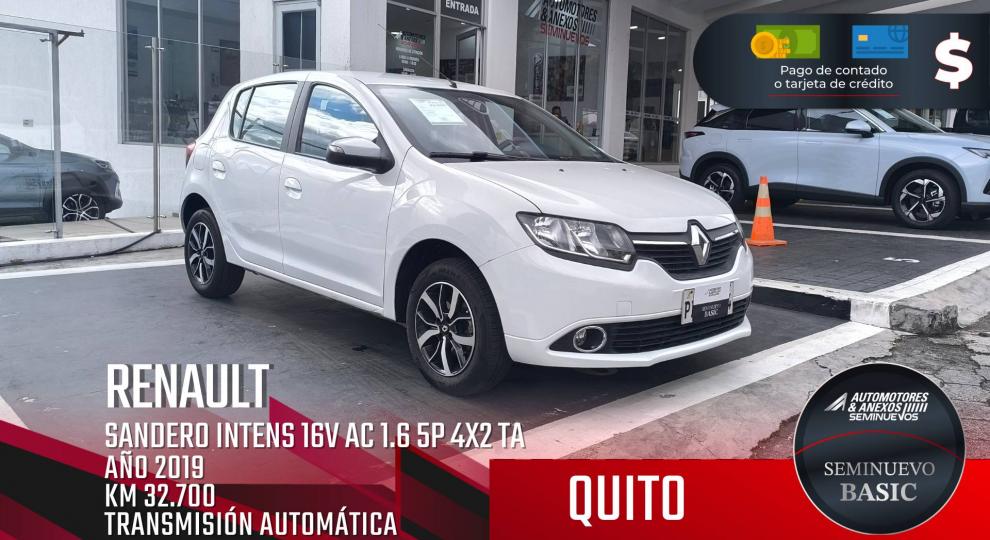 Renault Sandero 2019 Quito