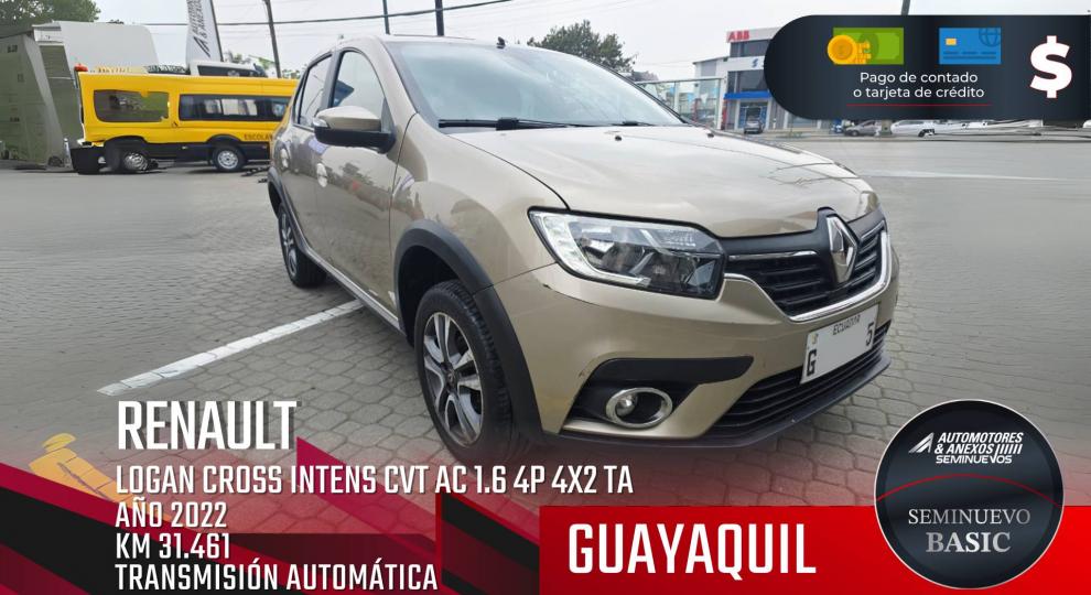 Renault LOGAN CROSS INTENS 2022 Guayaquil