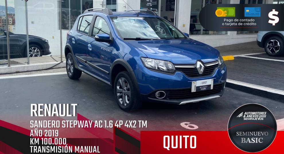 Renault Sandero Stepway 2019 Quito