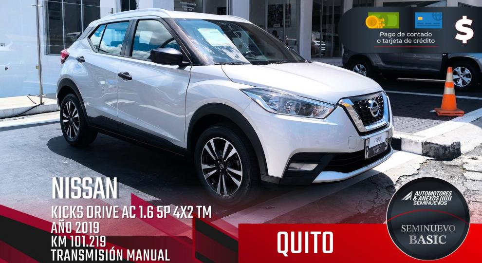 Nissan Kicks Drive 2019 Quito