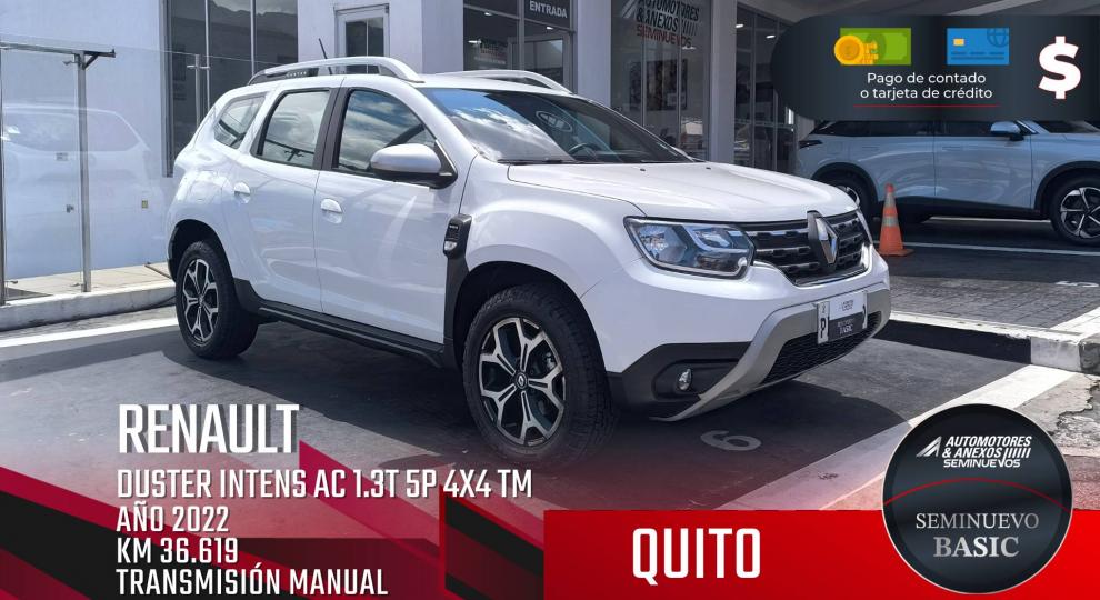 Renault Duster Intens 1.3 2022 Quito