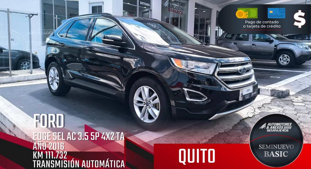 Ford Edge Sel 2016 Quito