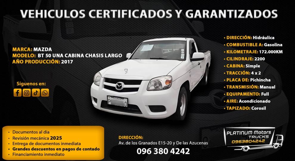 Mazda BT-50 CS 2.2 2012 Quito