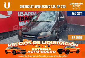 Chevrolet Aveo Activo 2011