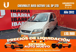 Chevrolet Aveo Activo 2012