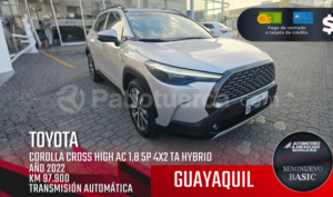 foto de Autos marca Toyota seminuevo modelo Corolla Cross High año 2022
