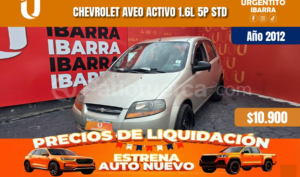 Chevrolet Aveo Activo 2012
