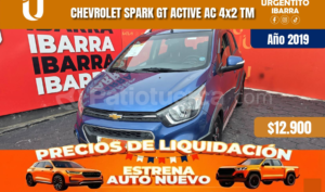 foto de Autos marca Chevrolet seminuevo modelo spark gt active año 2019