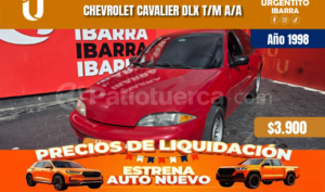 foto de Autos marca Chevrolet seminuevo modelo Cavalier año 1998 en Ibarra