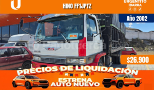 foto de Pesados marca Hino seminuevo modelo FF1JPTZ año 2002 en Ibarra