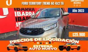 foto de Autos marca Ford seminuevo modelo TERRITORY TREND año 2023 en Ibarra