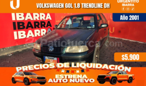 foto de Autos marca Volkswagen seminuevo modelo Gol 1.8 año 2001