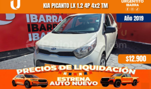 foto de Autos marca Kia seminuevo modelo PICANTO LX año 2019 en Ibarra