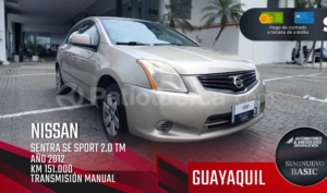 foto de Autos marca Nissan seminuevo modelo Sentra Sport año 2012