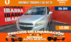 foto de Autos marca Chevrolet seminuevo modelo Tracker LT año 2014 en Ibarra
