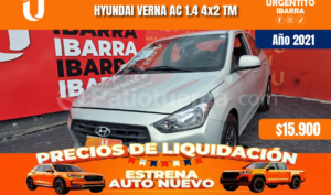 foto de Autos marca Hyundai seminuevo modelo Verna año 2021