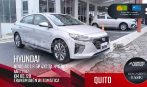 foto de Autos marca Hyundai seminuevo modelo Ioniq Hybrid año 2017