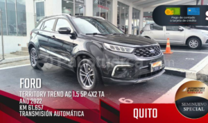 foto de Autos marca Ford seminuevo modelo TERRITORY TREND año 2022 en Quito