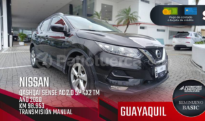 foto de Autos marca Nissan seminuevo modelo Qashqai sense año 2020 en Guayaquil