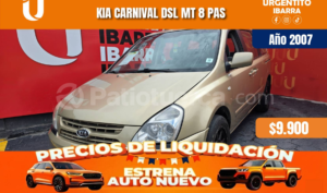 foto de Autos marca Kia seminuevo modelo Carnival año 2007 en Ibarra