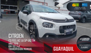 foto de Autos marca Citroen seminuevo modelo C3 Feel año 2019 en Guayaquil