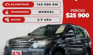 foto de Autos marca Toyota seminuevo modelo Fortuner 2.7 año 2014