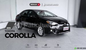 foto de Autos marca Toyota seminuevo modelo Corolla 1.8 año 2015 en Ambato