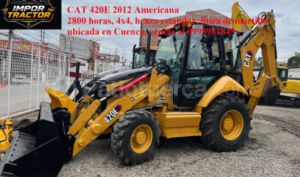 foto de Maquinarias marca Caterpillar seminuevo modelo 420E año 2012