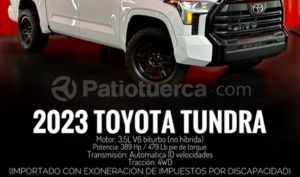 foto de Autos marca Toyota seminuevo modelo Tundra año 2023