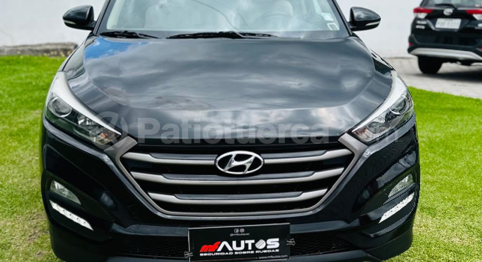 Auto Pelle Tappetini Abitacolo per Hyundai Tucson III (SUV) 2015 2016 2017 2018, Tappetini Antiscivolo Moquette Impermeabile Copertura Completa Auto Abitacolo,all Black