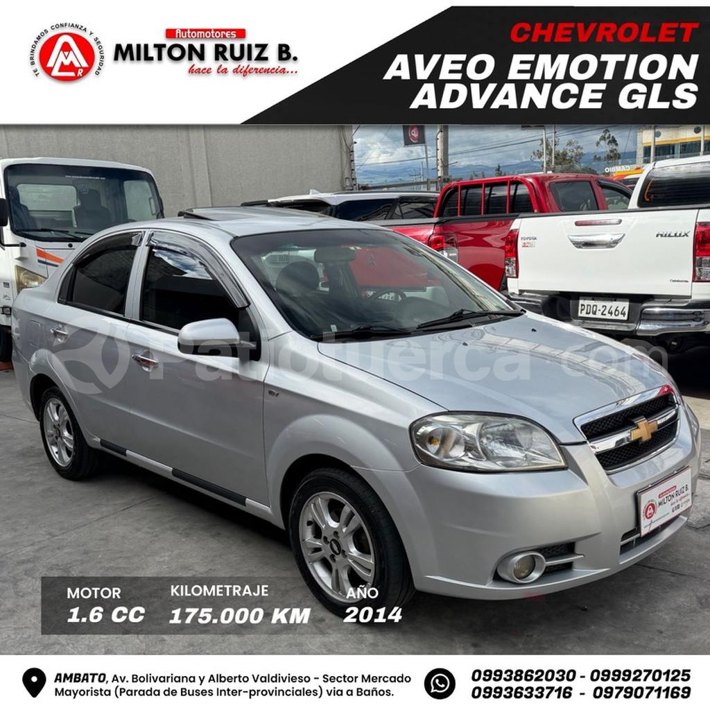 Chevrolet Aveo Emotion GLS 2014