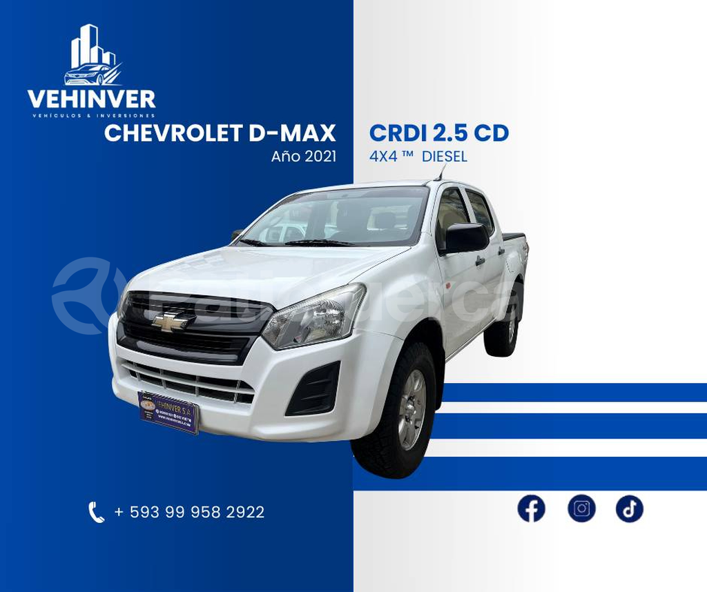 Chevrolet D-max Crdi 2.5 CD 4x4 TM Diesel 2021