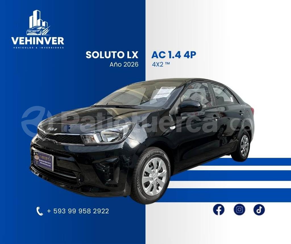 Kia Soluto LX 2026