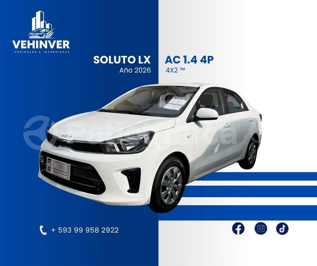 Kia Soluto LX 2026