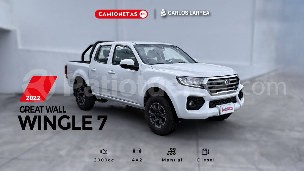 Great Wall WINGLE 7 2.0 CD 4X2 DIESEL 2022