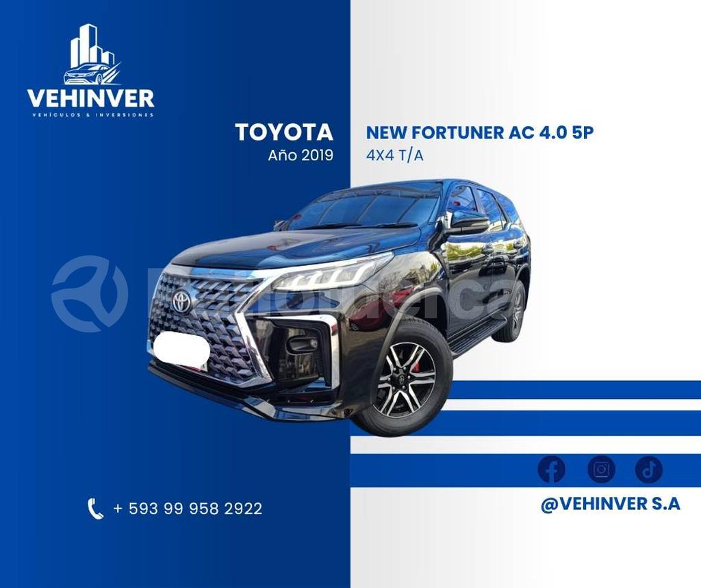 Toyota New Fortuner 2019