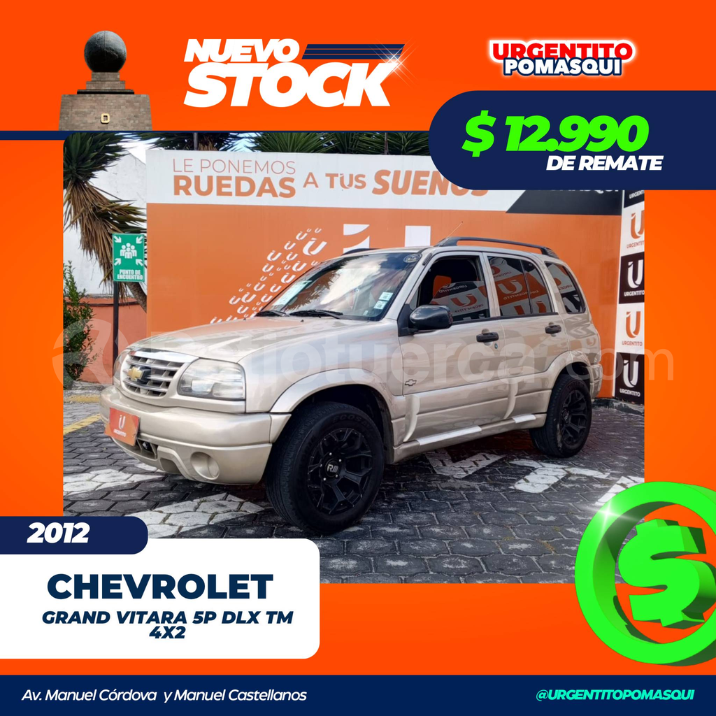 Chevrolet Grand Vitara 2012