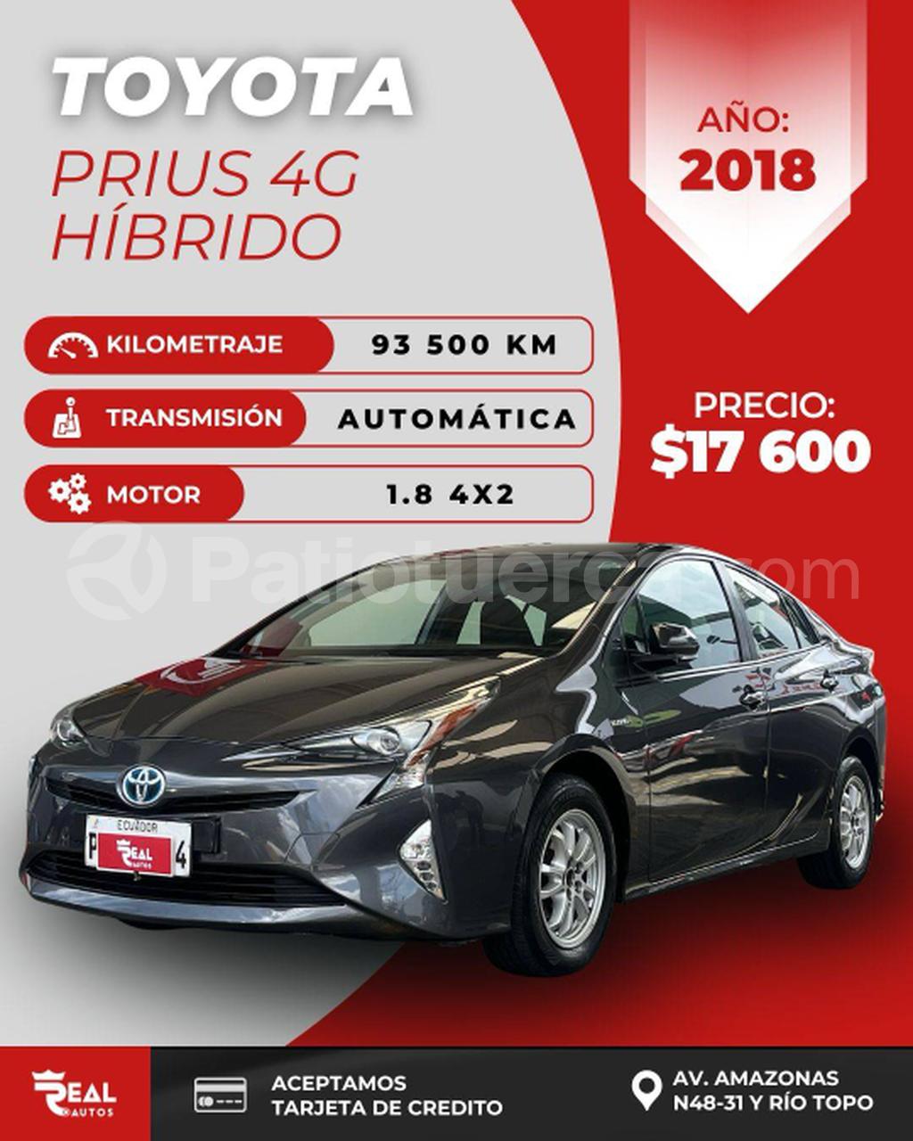 Toyota Prius 4G 2018