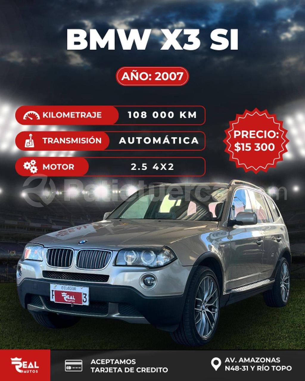 BMW X3 2.5SI 2007