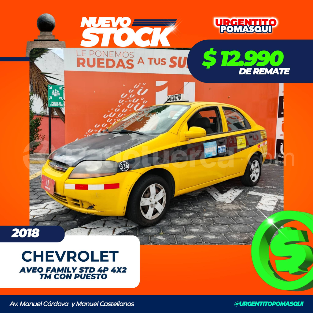 Chevrolet Aveo Family 2018