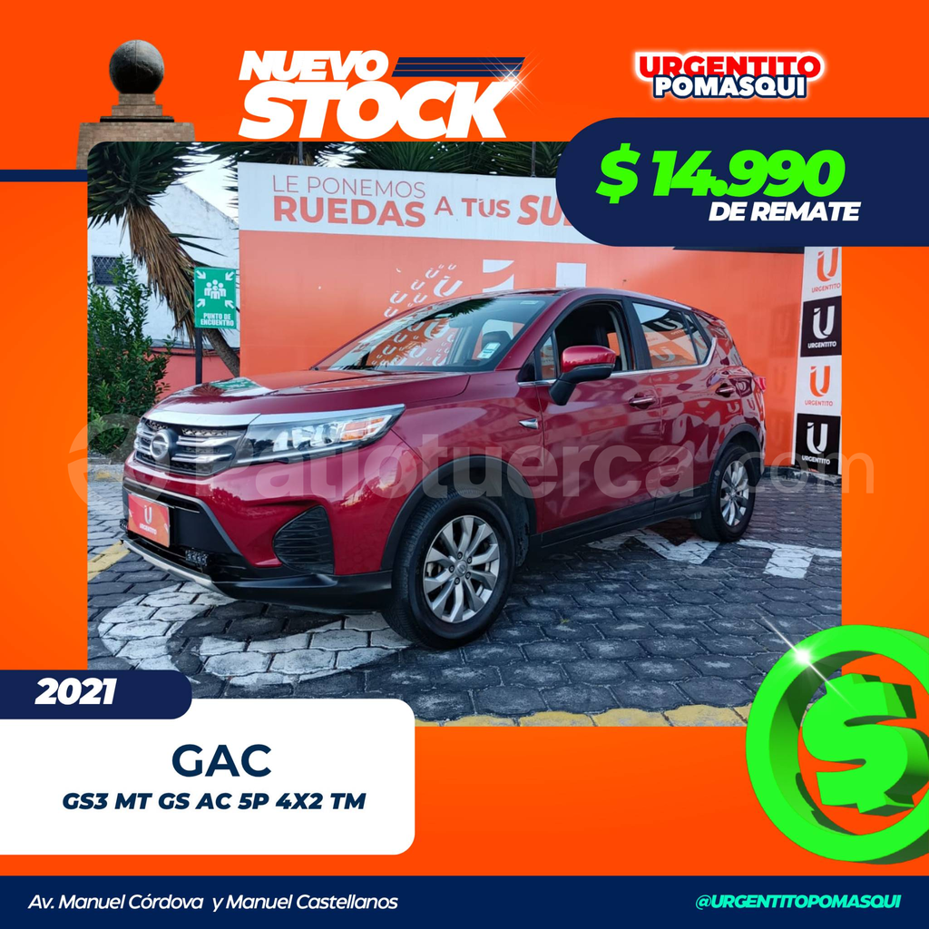 Gac GS3 2021