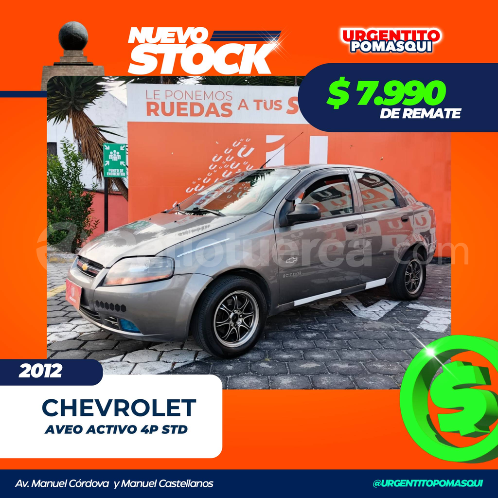 Chevrolet Aveo Activo 2012